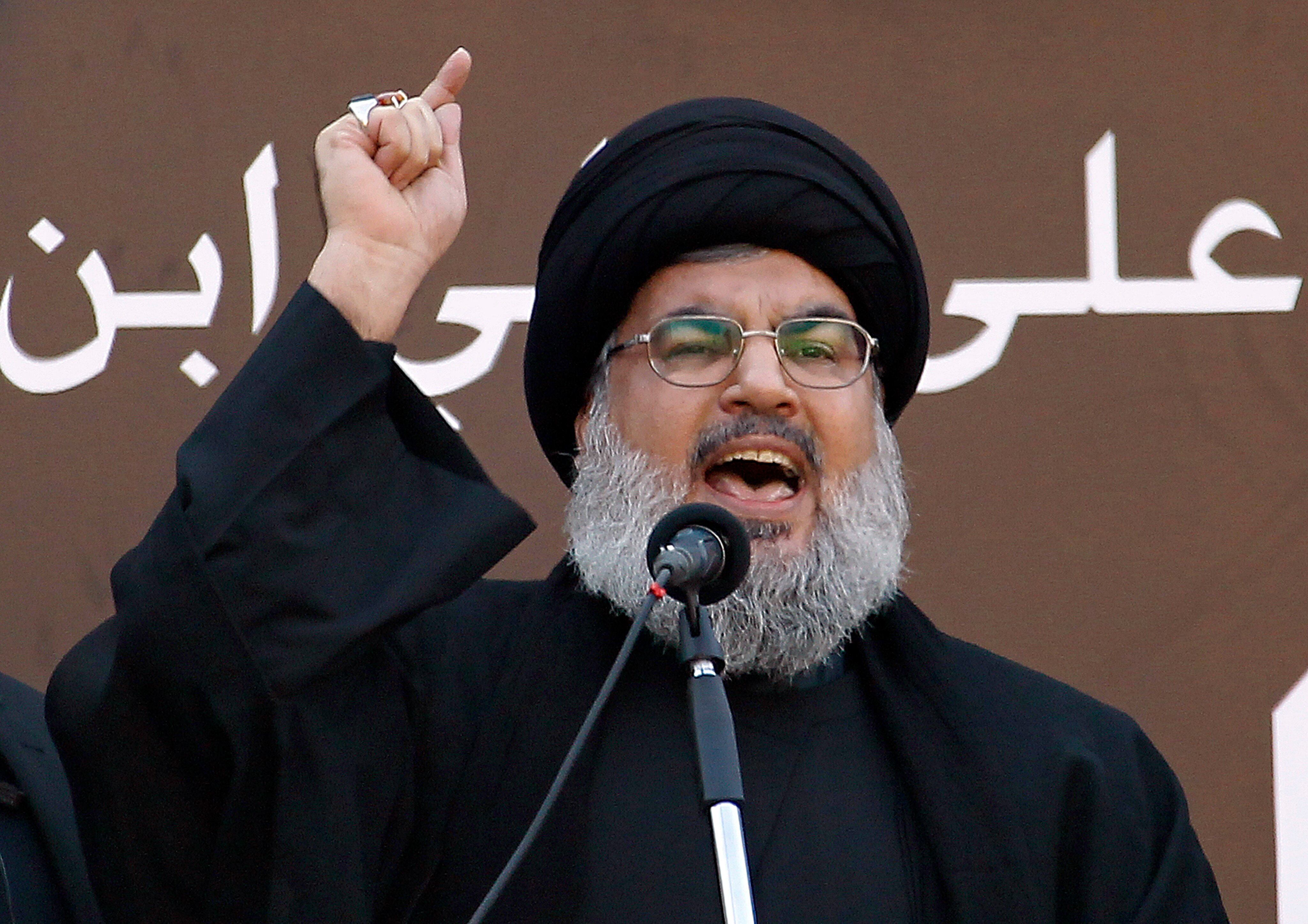 Hassan Nasrallah. Foto: EFE.