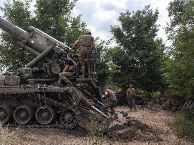 Artillería militar. I Foto: Diego Herrera Carcedo/Anadolu via Getty Images.