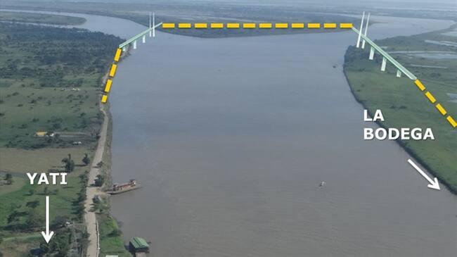 Puente de Santa Lucia . Foto: Radio Nacional de Colombia