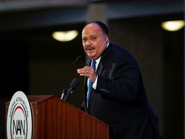 Martin Luther King III rechazó violencia de la Policía colombiana en Cali. Foto: Getty Images