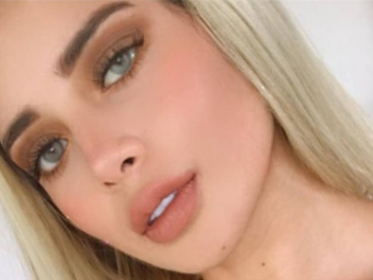 Rafaella, hija de Marbelle, posó en bikini dentro del mar de San Andrés