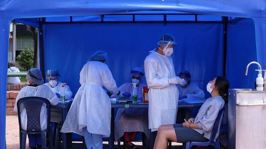 COVID-19 en Colombia. Foto: Colprensa