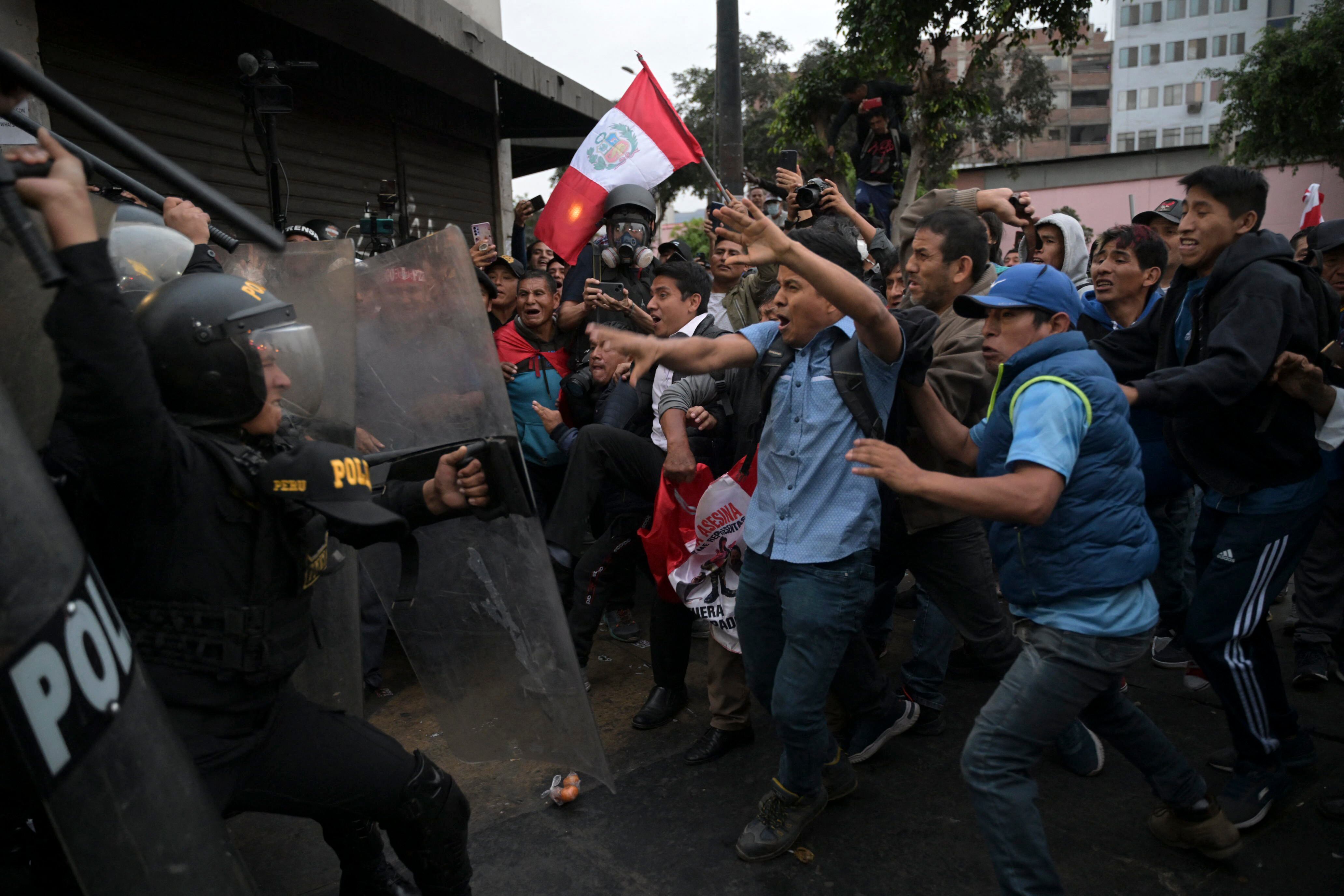 Protestas en Perú | Foto: GettyImages