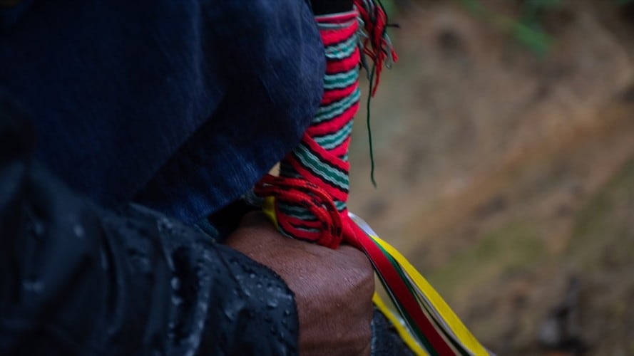 La sentencia que despejó el camino para que los indígenas nasa regresen a sus tierras. Foto: Agencia Anadolu