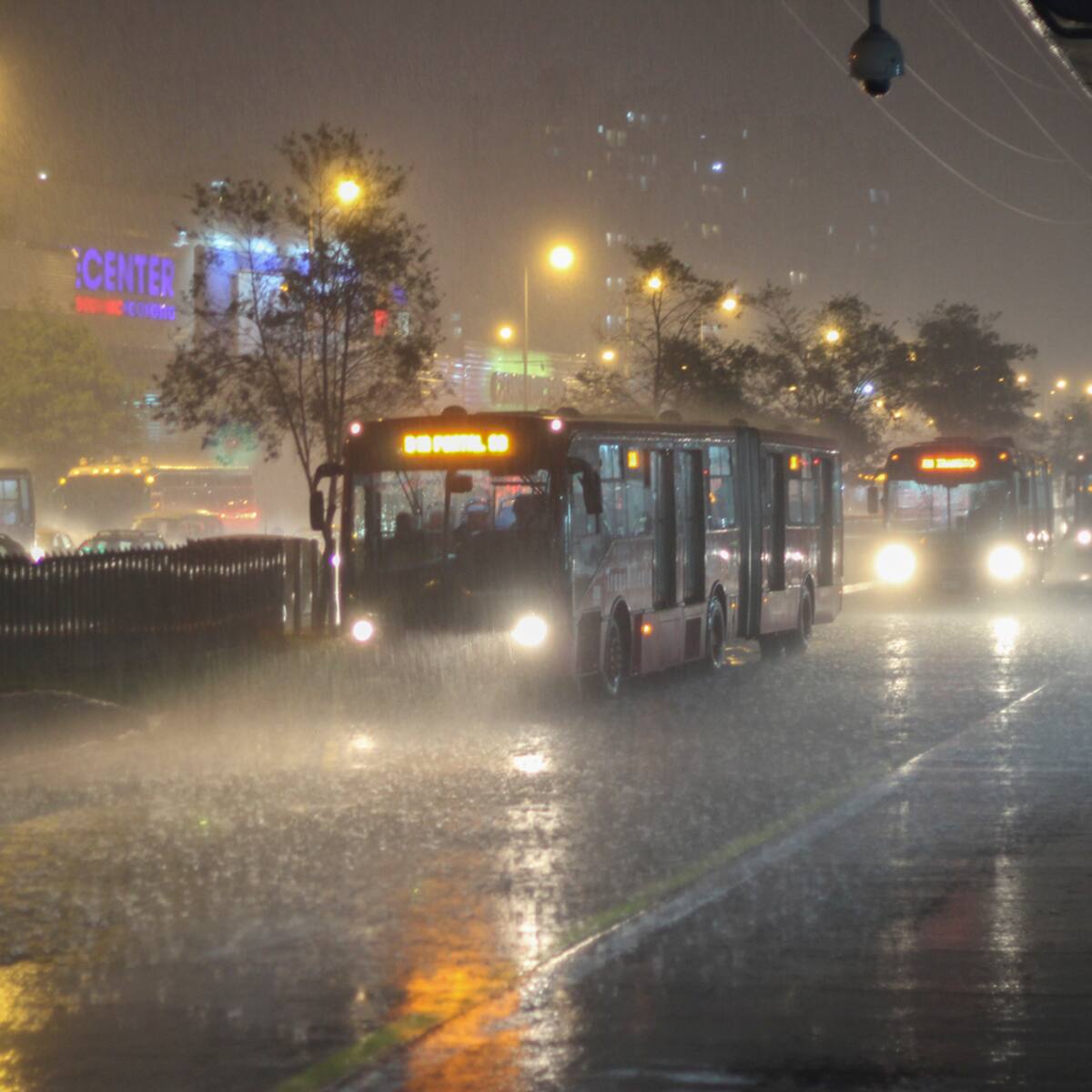 Lluvias en la noche en Bogotá causaron emergencias por caída de árboles y deslizamientos