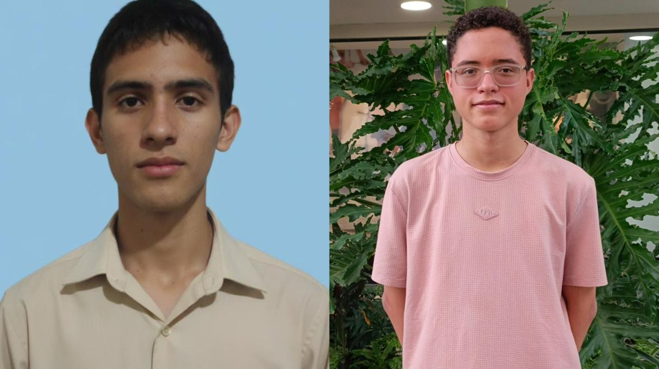 Samuel Baltazar Mestra y Jorge Movilla Vásquez. Foto: cortesía Alcaldía de Montería.