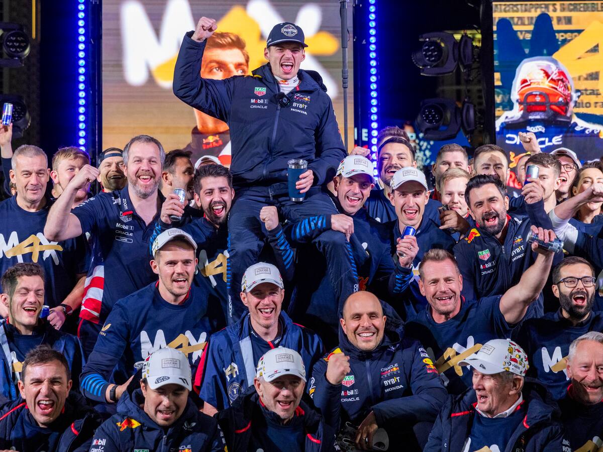 Verstappen se proclama tetracampeón del mundo de F1 en Las Vegas