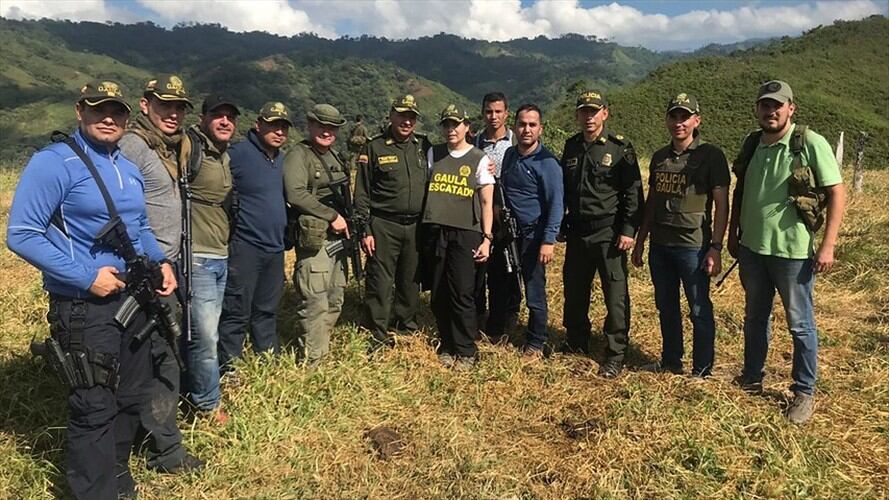 El pasado 17 de diciembre rescataron a Melissa Martínez García, familiar de Gabo secuestrada en el Magdalena. Foto: Colprensa