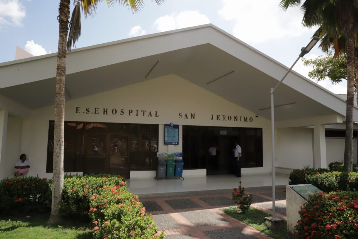 Hospital San Jerónimo de Montería. Foto: prensa Gobernación de Córdoba.