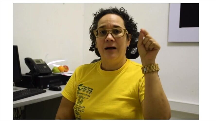 Alexa Cuesta Flórez, saliente directora de la Escuela Taller Cartagana de Indias. Foto: Cortesía