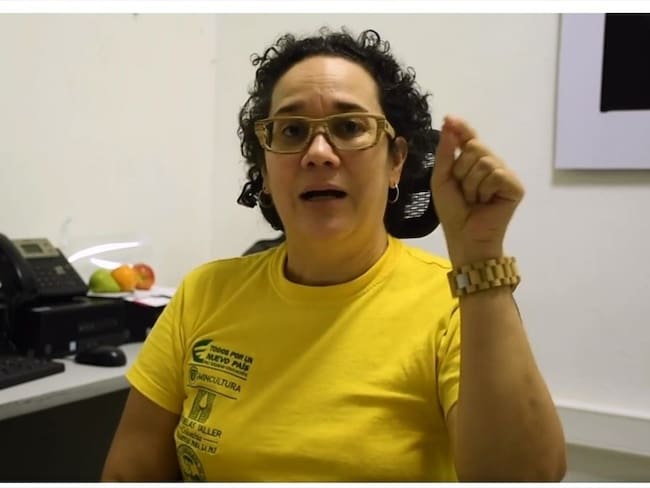 Alexa Cuesta Flórez, saliente directora de la Escuela Taller Cartagana de Indias. Foto: Cortesía