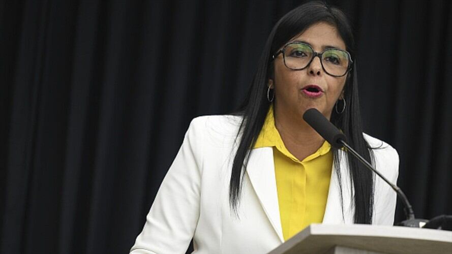 La vicepresidenta venezolana, Delcy Rodríguez. Foto: Getty Images