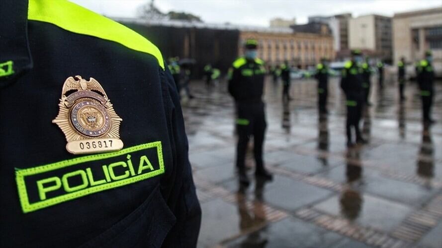 La Policía Nacional dio lectura del fallo disciplinario que se adelantaba contra la patrullera Andrea Cortés Guarín. Foto: Colprensa