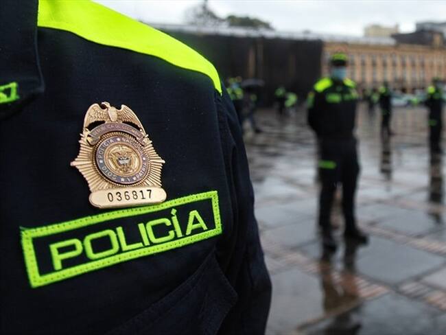 La Policía Nacional dio lectura del fallo disciplinario que se adelantaba contra la patrullera Andrea Cortés Guarín. Foto: Colprensa