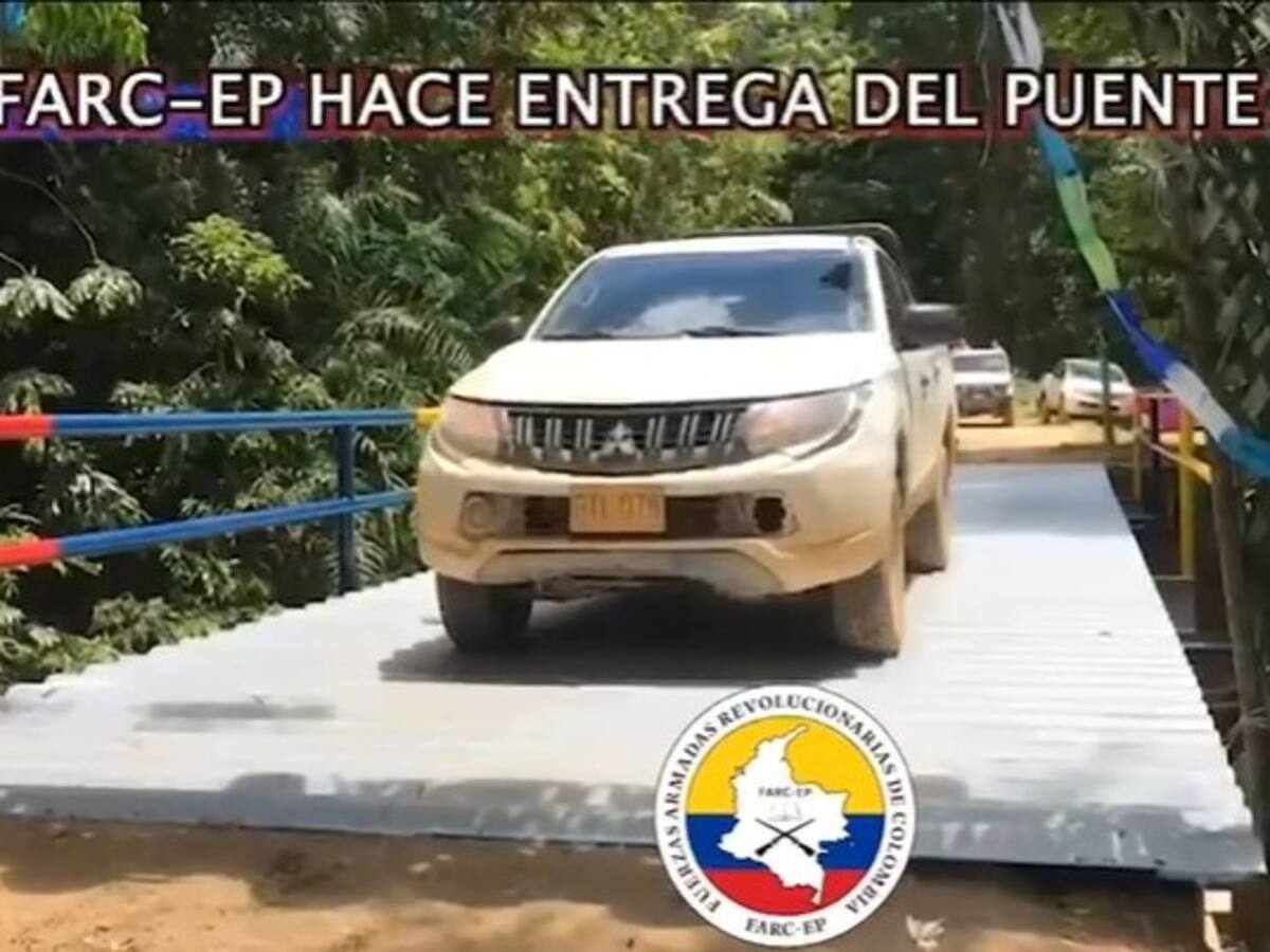 Congresistas rechazan falta de presencia del Estado por inauguración de obras de las Farc