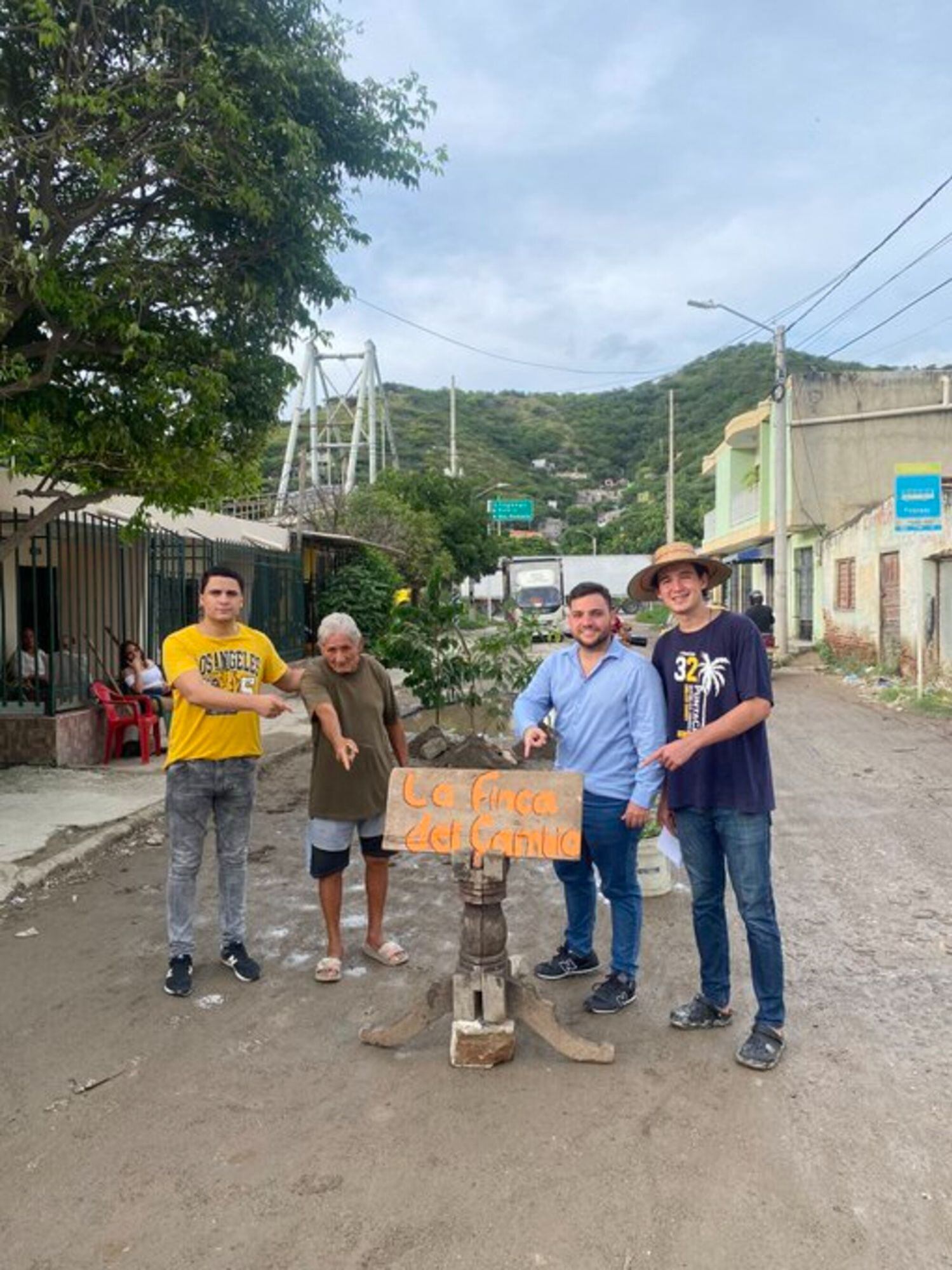 Protesta de la comunidad/ Eduardo Jaramillo