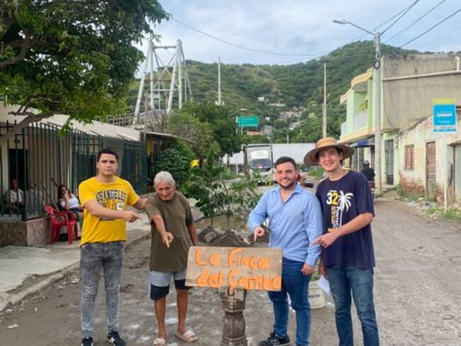 Protesta de la comunidad/ Eduardo Jaramillo