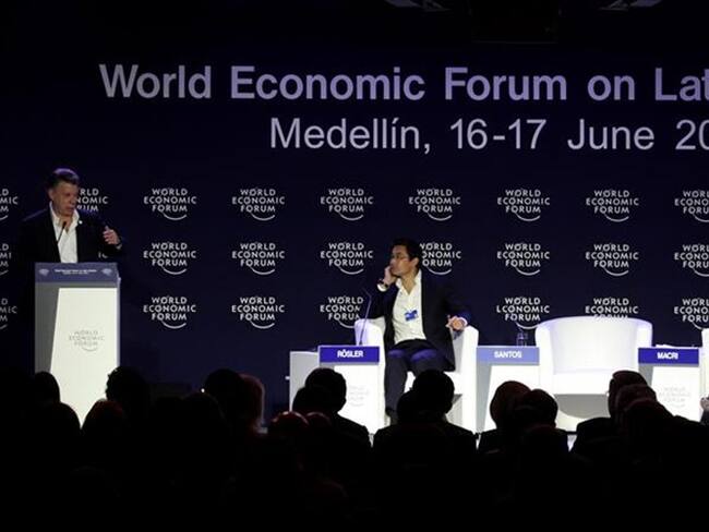 Foro Económico Mundial. Foto: Agencia EFE