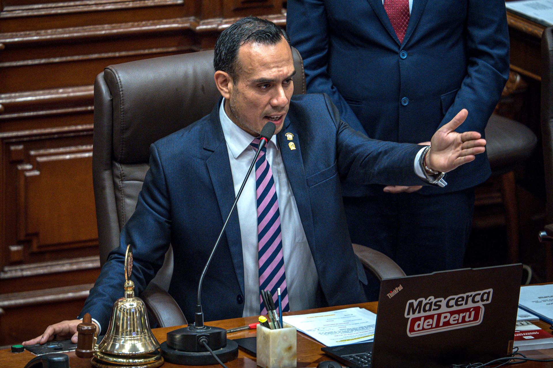 José Jerí. Foto: EFE/ John Reyes Mejia