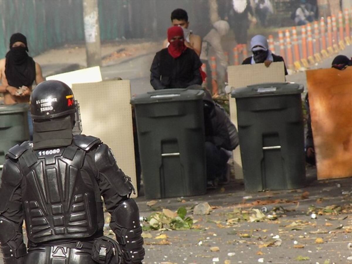 Fuertes enfrentamientos en la Universidad de Nariño
