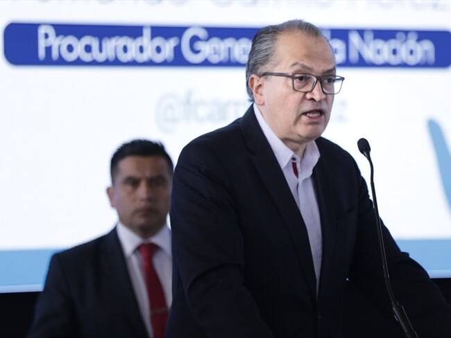 Fernando Carrillo Flórez, lamentó el crítico balance en el cumplimiento de la política pública de víctimas. Foto: Colprensa