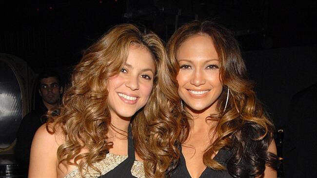 Jennifer Lopez y Shakira. Foto: Getty Images
