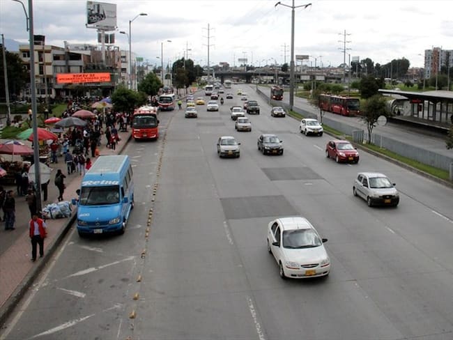 Autopista Norte . Foto: Colprensa