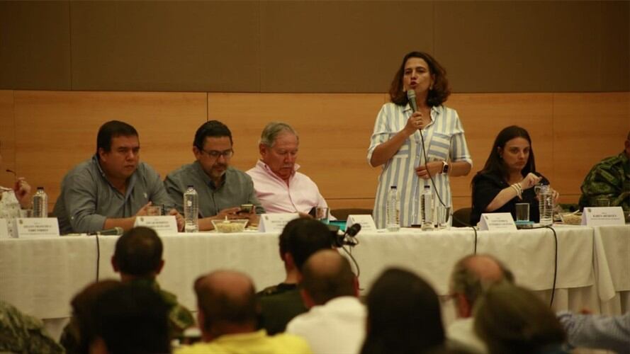 Comisión del Gobierno Nacional . Foto: Cortesía: Gobernación del Cauca