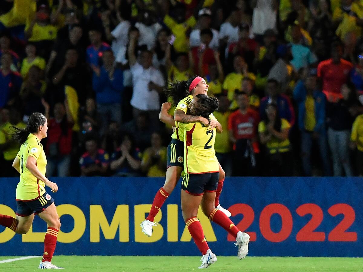 Copa América Femenina: Colombia goleó 4-0 a Chile y clasificó a la semifinal