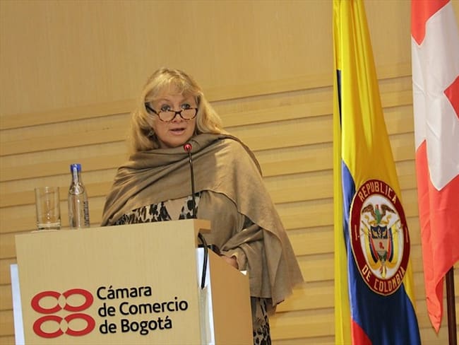 Mónica de Greif, gerente de la Cámara de Comercio de Bogotá. Foto: Colprensa