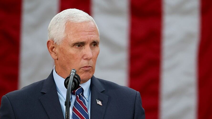 Mike Pence publicará sus memorias antes de las presidenciales de 2024 en EE.UU.. Foto: Getty Images