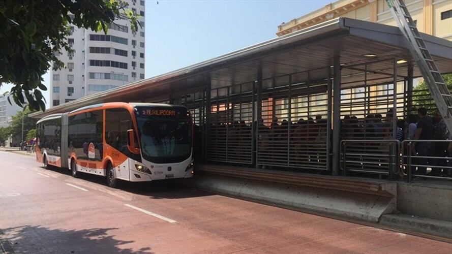 Se autorizó una acción de nulidad contra el decreto que autorizó que el aumento del pasaje de Transcaribe subiera de $2.100, que era el costo en 2017, a $2.300 que cobra en la actualidad. Foto: Antonio Canchila (W Radio)