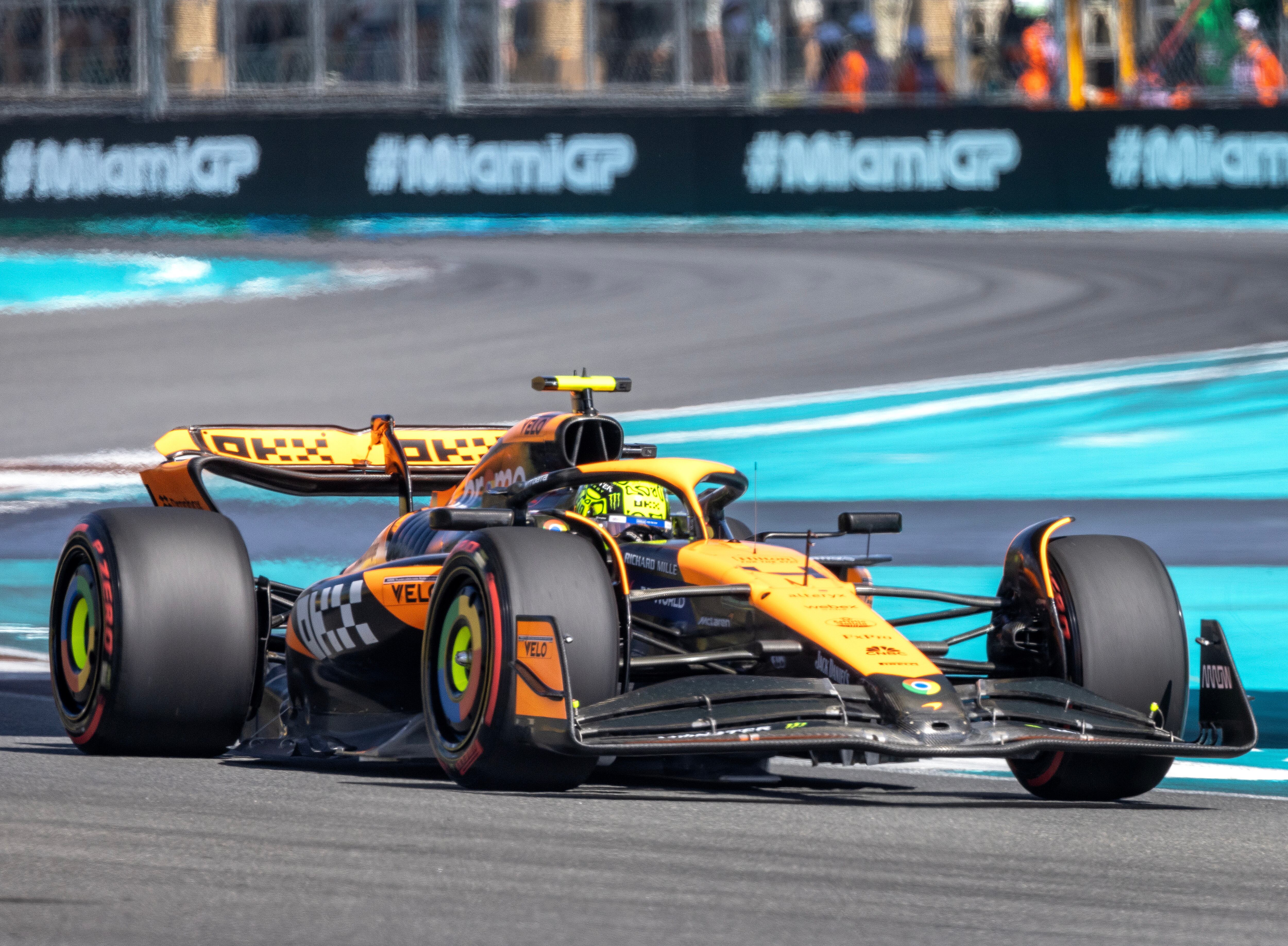 Lando Norris. Foto: EFE/EPA/CRISTOBAL HERRERA-ULASHKEVICH