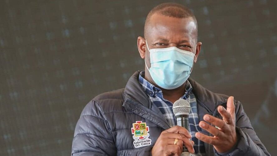 Elías Larrahondo Carabalí, gobernador del Cauca . Foto: Gobernación del Cauca