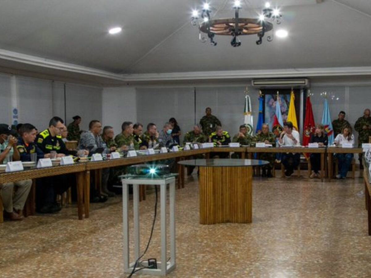MinDefensa lideró reunión de seguridad en Santa Marta