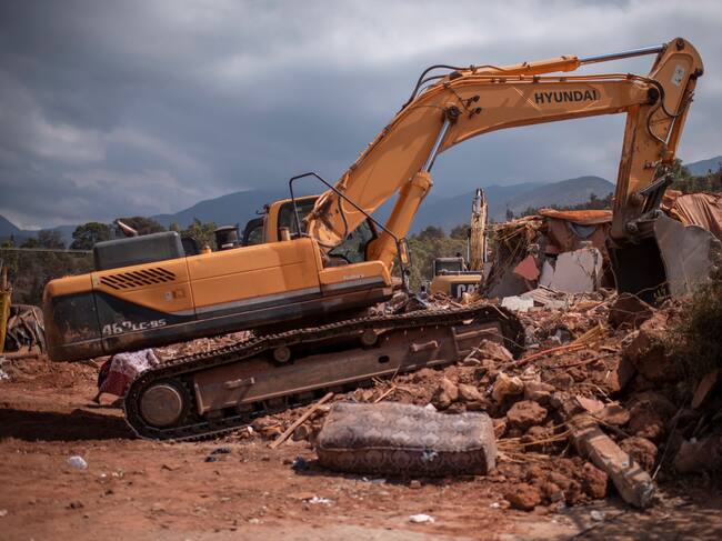 Terremoto en Marruecos. Septiembre de 2023. Foto: EFE/EPA/JALAL MORCHIDI.
