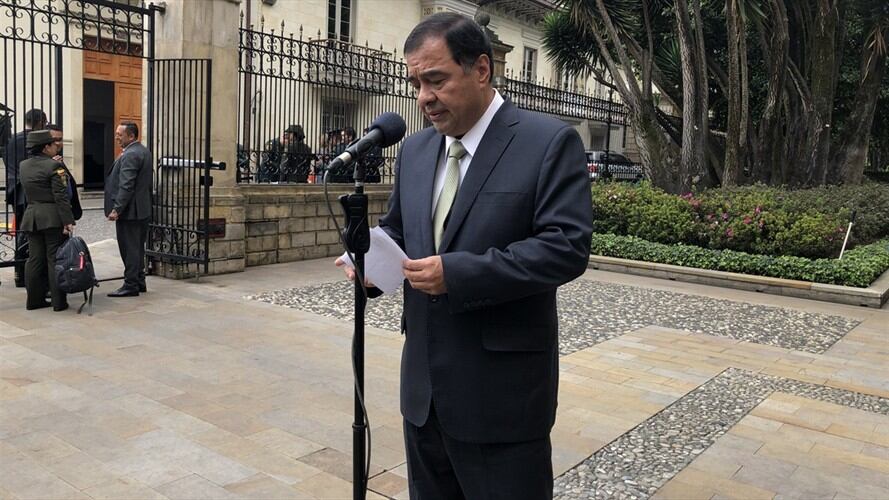 El fiscal general de la Nación (e), Fabio Espitia. Foto: La W