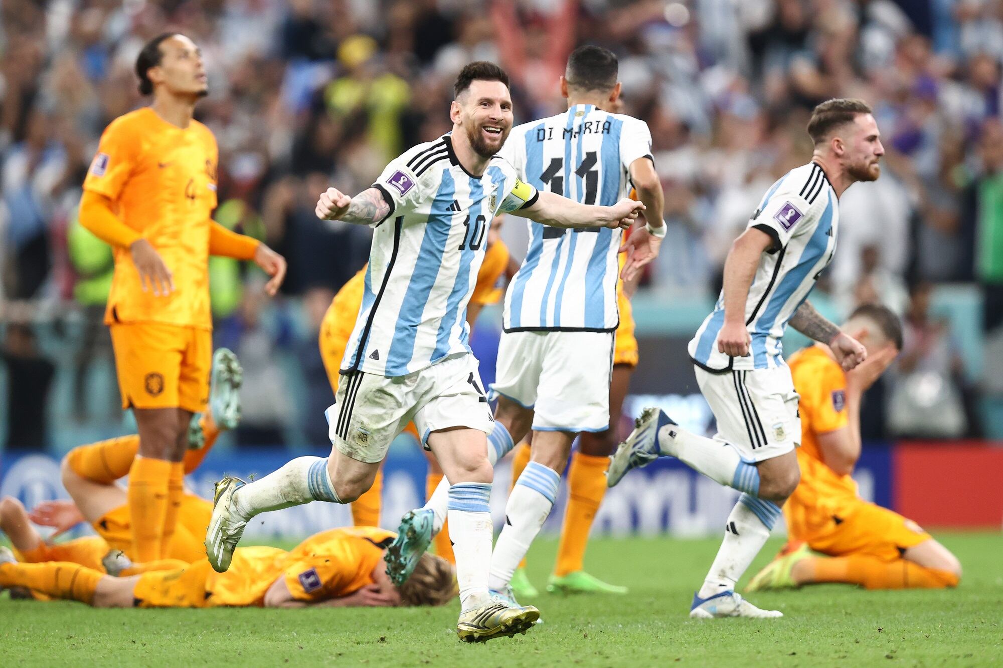 Argentina vs. Países Bajos. (Photo by James Williamson - AMA/Getty Images)