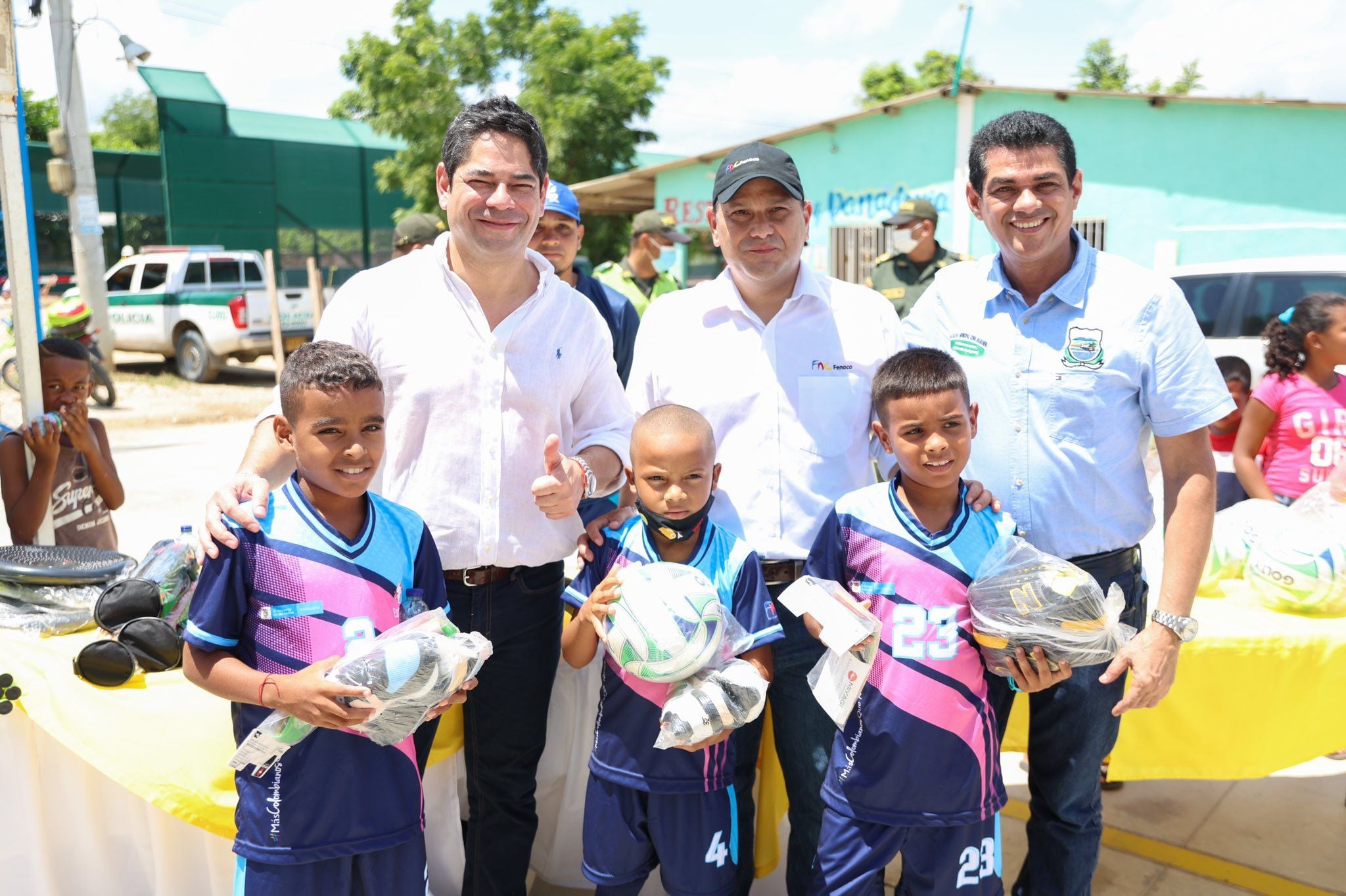 Actividad deportiva en Guamachito/ Mindeporte