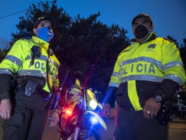 Policía en Caldas. Foto: Departamento de Policía