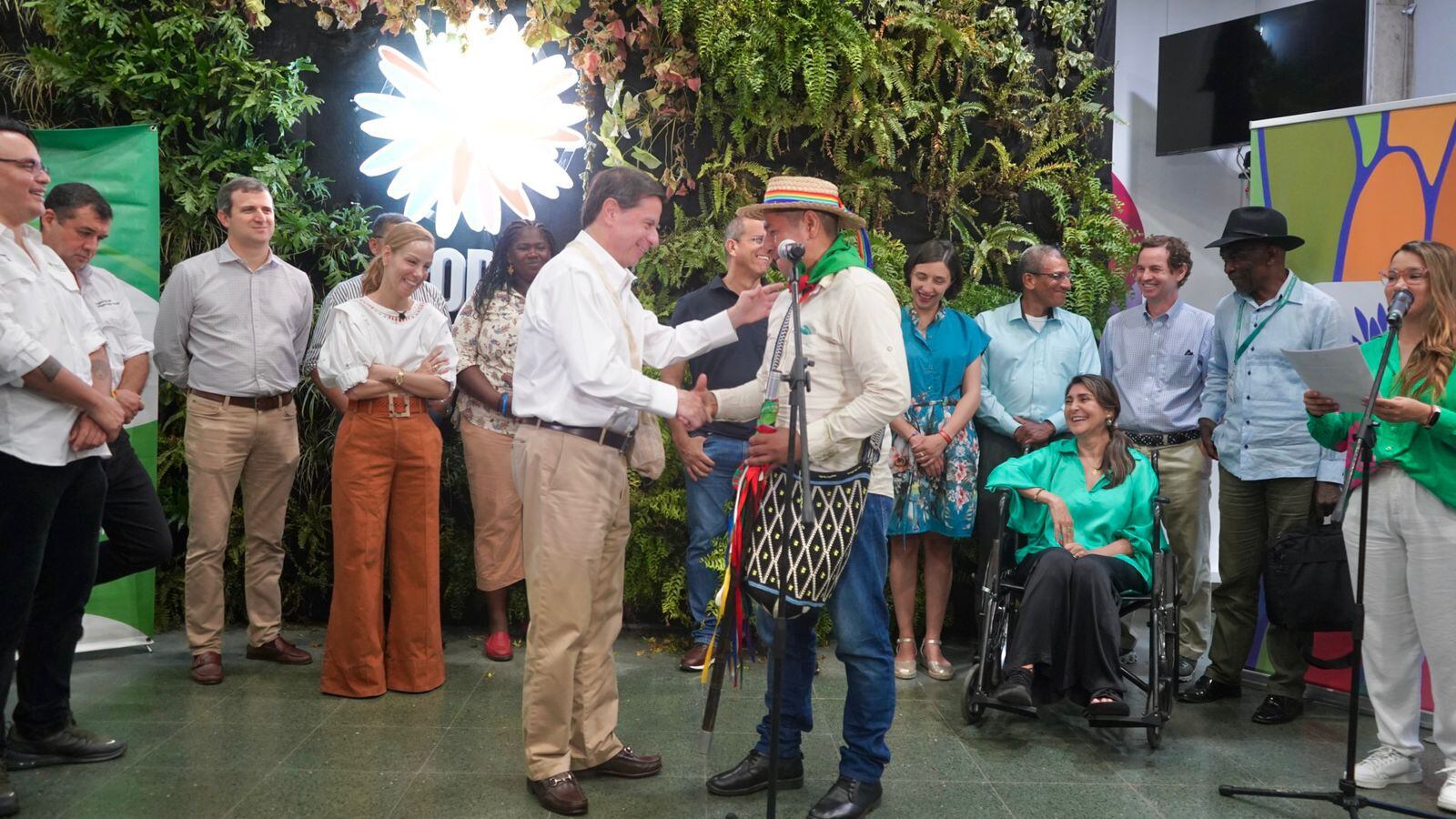 Mesa de diálogo en el norte del Cauca.