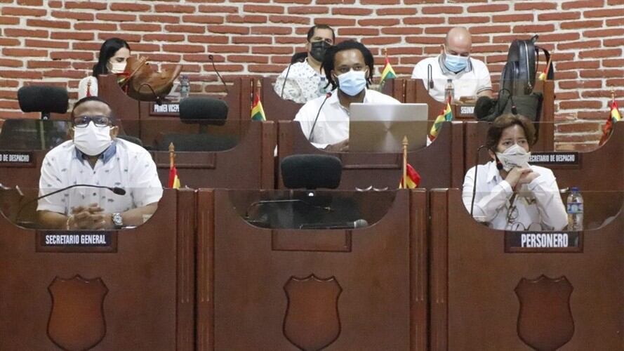 Para este miércoles se tiene previsto continuar con la moción contra Córdoba. Foto: Cortesía Alcaldía de Cartagena