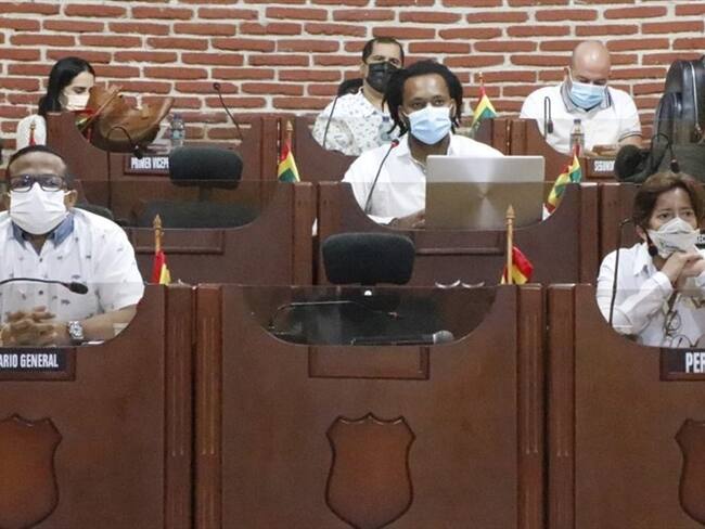 Para este miércoles se tiene previsto continuar con la moción contra Córdoba. Foto: Cortesía Alcaldía de Cartagena