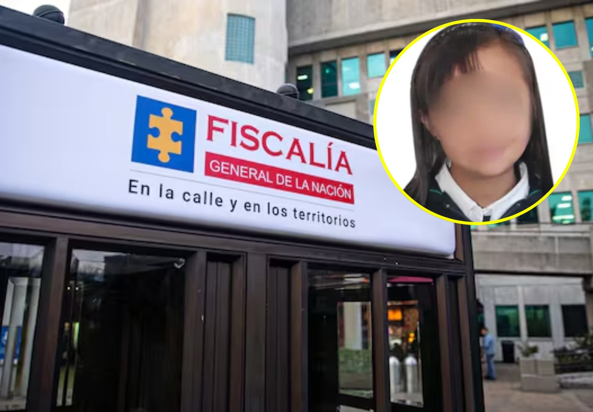 Valeria Afanador y Fiscalía.