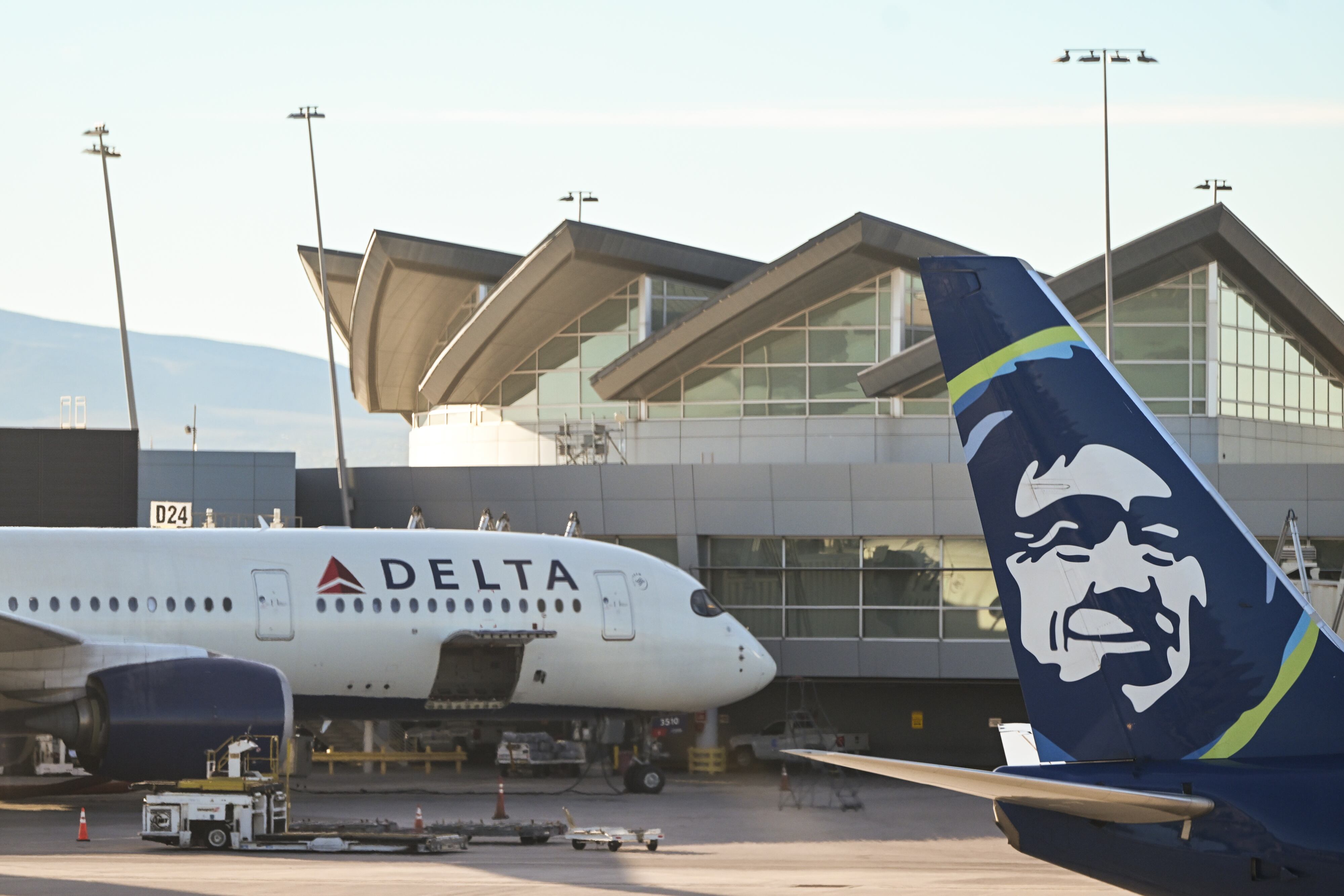 Avion de Delta Airlines. FOTO: Artur Widak/NurPhoto via Getty Images