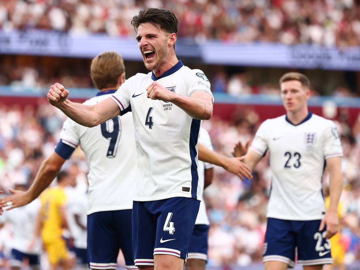 Inglaterra ganó 2-0 a Andorra y mantuvo el pleno de victorias en las eliminatorias al Mundial 2026