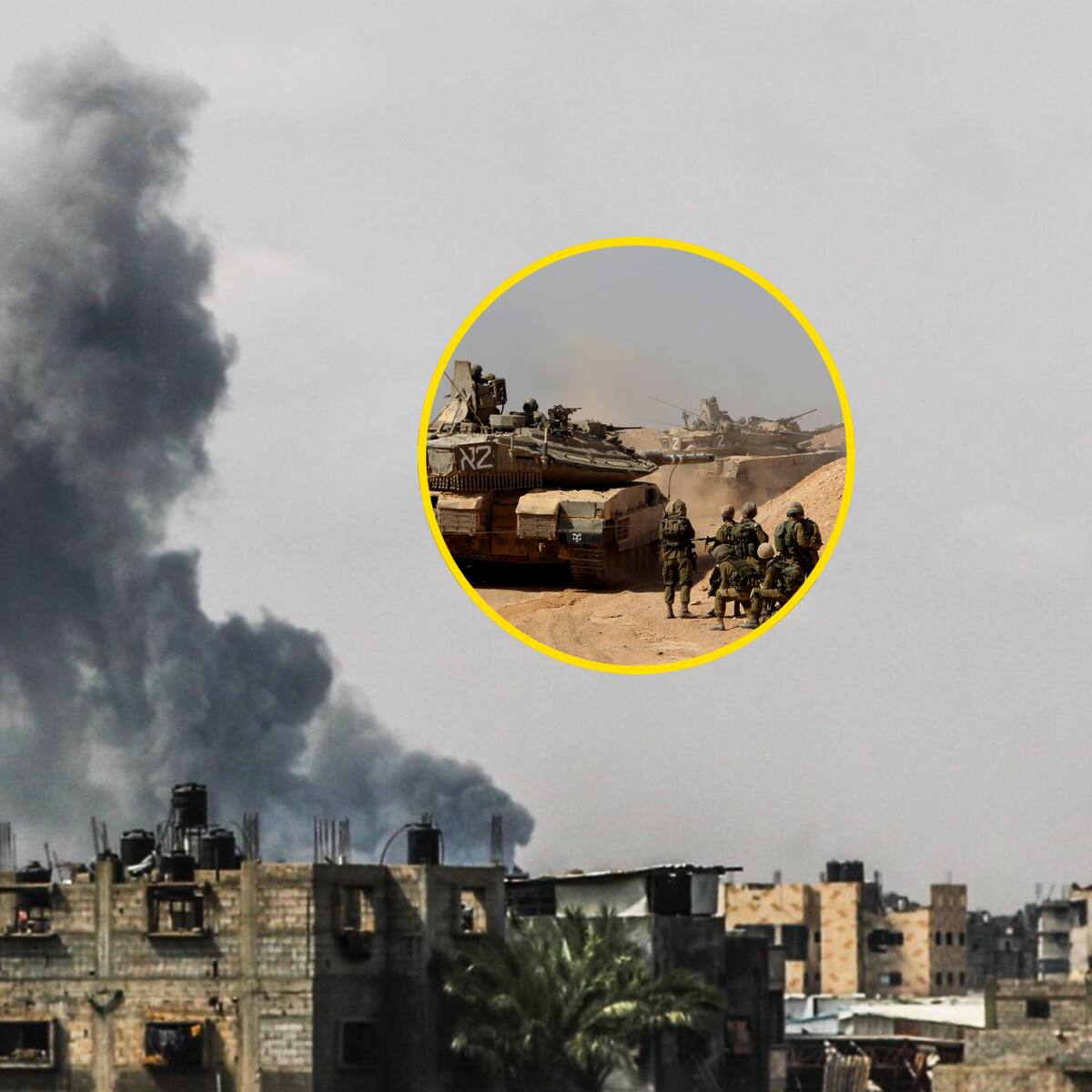 Israel ampliará su ofensiva a “la mayor parte de Gaza”, aseguró ministro de Defensa