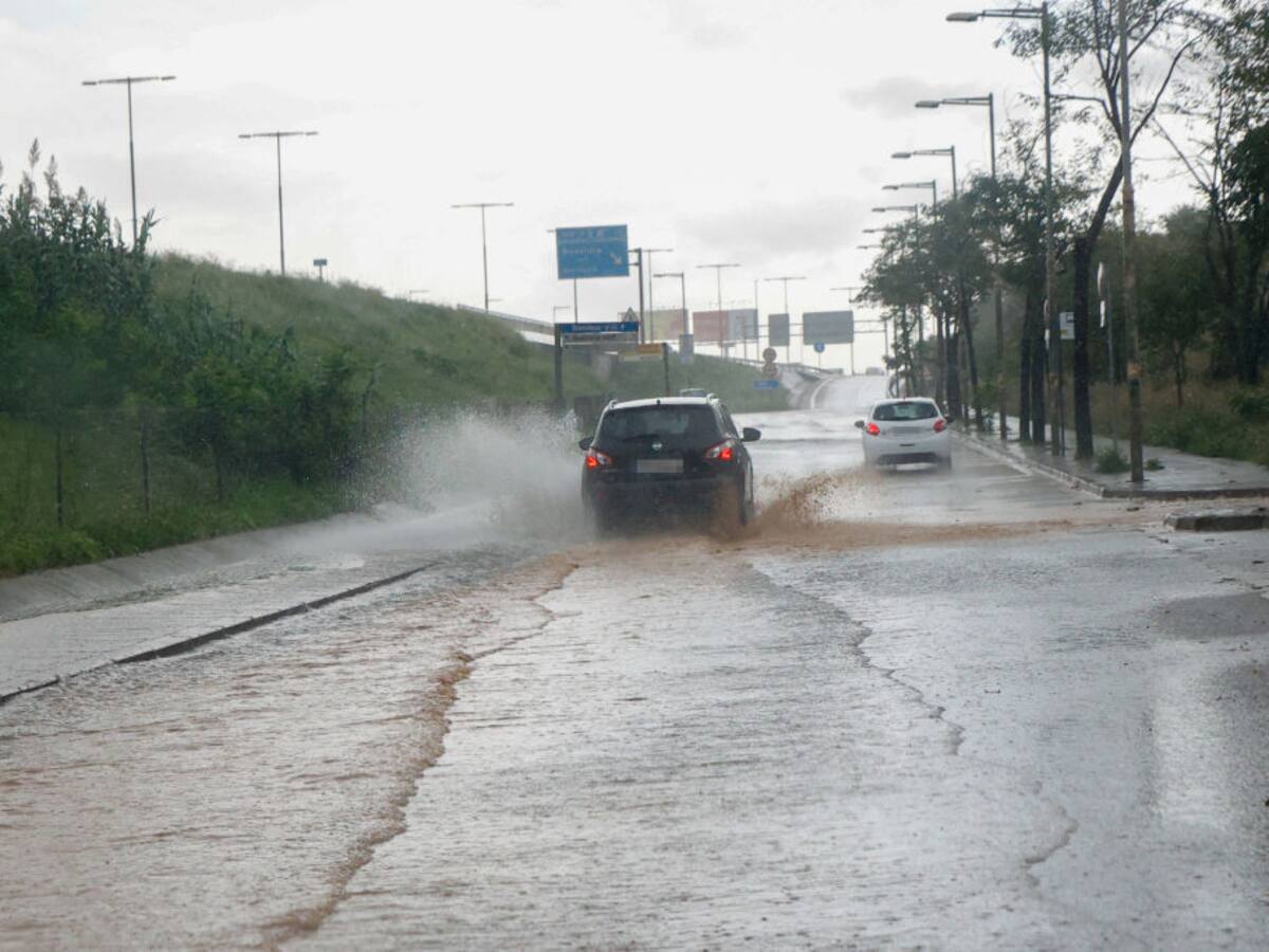 Las lluvias torrenciales en España inundan Cataluña este lunes