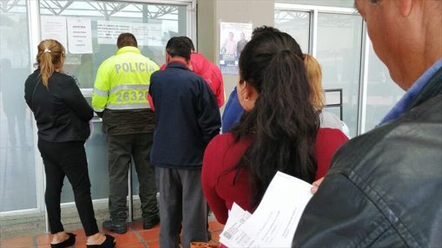 Que no le pase a usted, el viacrucis de ser herido en un atraco y querer poner la denuncia. Foto: Andrés Guzmán Ayala