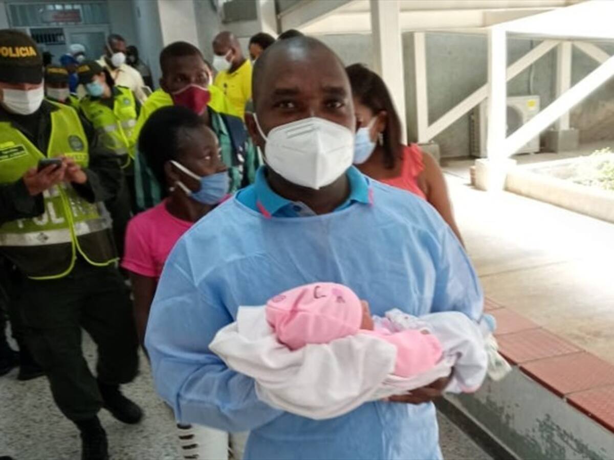 Recuperan a recién nacida que fue raptada en el hospital de Buenaventura